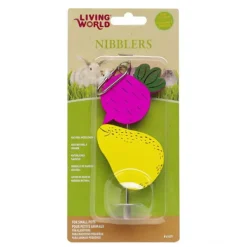Living World Nibblers Beet and Pear on Stick