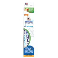 Nylabone Advanced Oral Care NATURAL Peanut Flavour Pet Toothpaste 70g