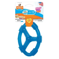 Nylabone Puppy Oval Chew Ring Peanut Butter