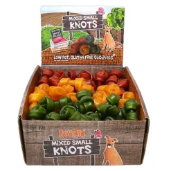 Pawtato Dog Chews Mixed Knots Small Case 1.6kg