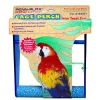 Penn Plax Acrylic & Cement Bird Cage Perch w/Treat Cup