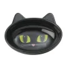 Petrageous Frisky Kitty Stoneware Cat Bowl Oval Black