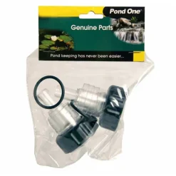 Pond One Cleartec 5w 9w UVC Inlet & Outlet Adaptor Set #11681