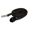 Prestige Flat Poly Cotton Dog Recall Lead 1" x 30' (9M) Black