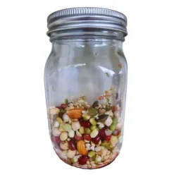 RAW For Birds Sprouting Jar with Mesh Lid