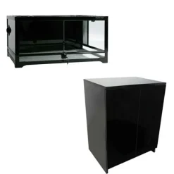 Reptile One RTF 600HL Glass Terrarium + ROC 600 Cabinet COMBO - CLICK & COLLECT ONLY
