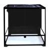Reptile One RTF 600HT Glass Hinged Doors Terrarium 60x45x60H - CLICK & COLLECT ONLY