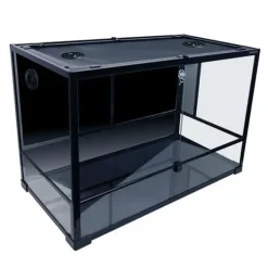Reptile One RTF 900HT Glass Hinged Doors Terrarium 90x45x60H - CLICK & COLLECT ONLY