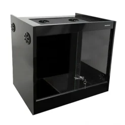 Reptile One S2M 9612 Melamine Vivarium 90x60x120cm Black - CLICK & COLLECT ONLY