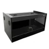 Reptile One S2M 900 Melamine Vivarium 90x45x45cm Black - CLICK & COLLECT ONLY