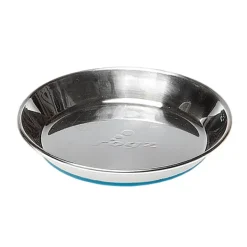 Rogz Anchovy Stainless Steel Cat Bowl Blue