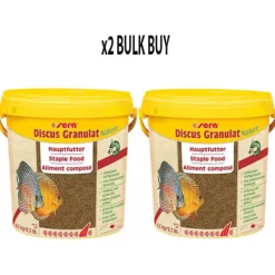 Sera Discus Granulat Nature Staple Food 4.2kg / 10L x2 BULK BUY