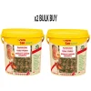 Sera San Nature Tropical Fish Color Flakes 2kg / 10L x2 BULK BUY