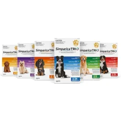 Simparica TRIO Chewables for Dogs + FREE CHEWS!