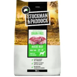 Stockman & Paddock Grain Free Dog Food Aussie Beef 20kg