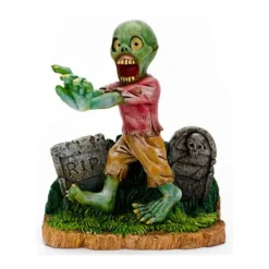 The Swimming Dead Zombie Waking Through Tombstones Ornament