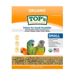 TOPs Organic Bird Pellets Small Taster 453g