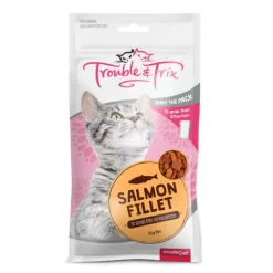 Trouble & Trix Cat Treat Salmon Fillet 85g