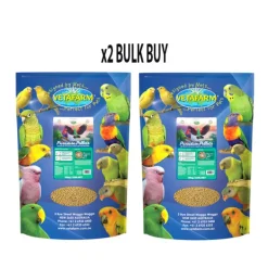 Vetafarm Paradise Pellets 10kg x2 BULK BUY