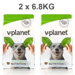 VPlanet Vegan Dog Food Kinder Kibble 13.6kg (2 x 6.8kg BULK BUY)