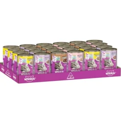 Whiskas Adult Cans Mixed 24 x 400g Tins Tray