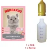Wombaroo Cat Milk Replacer 215g with Bottle and Teat