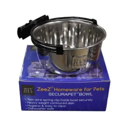 ZEEZ SecuraPet Stainless Steel Bowl