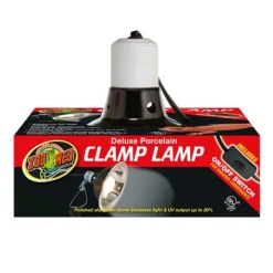 Zoo Med Deluxe Porcelain Clamp Lamp