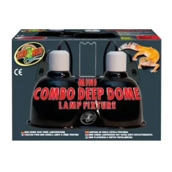Zoo Med Mini Combo Deep Dome Lamp Fixture